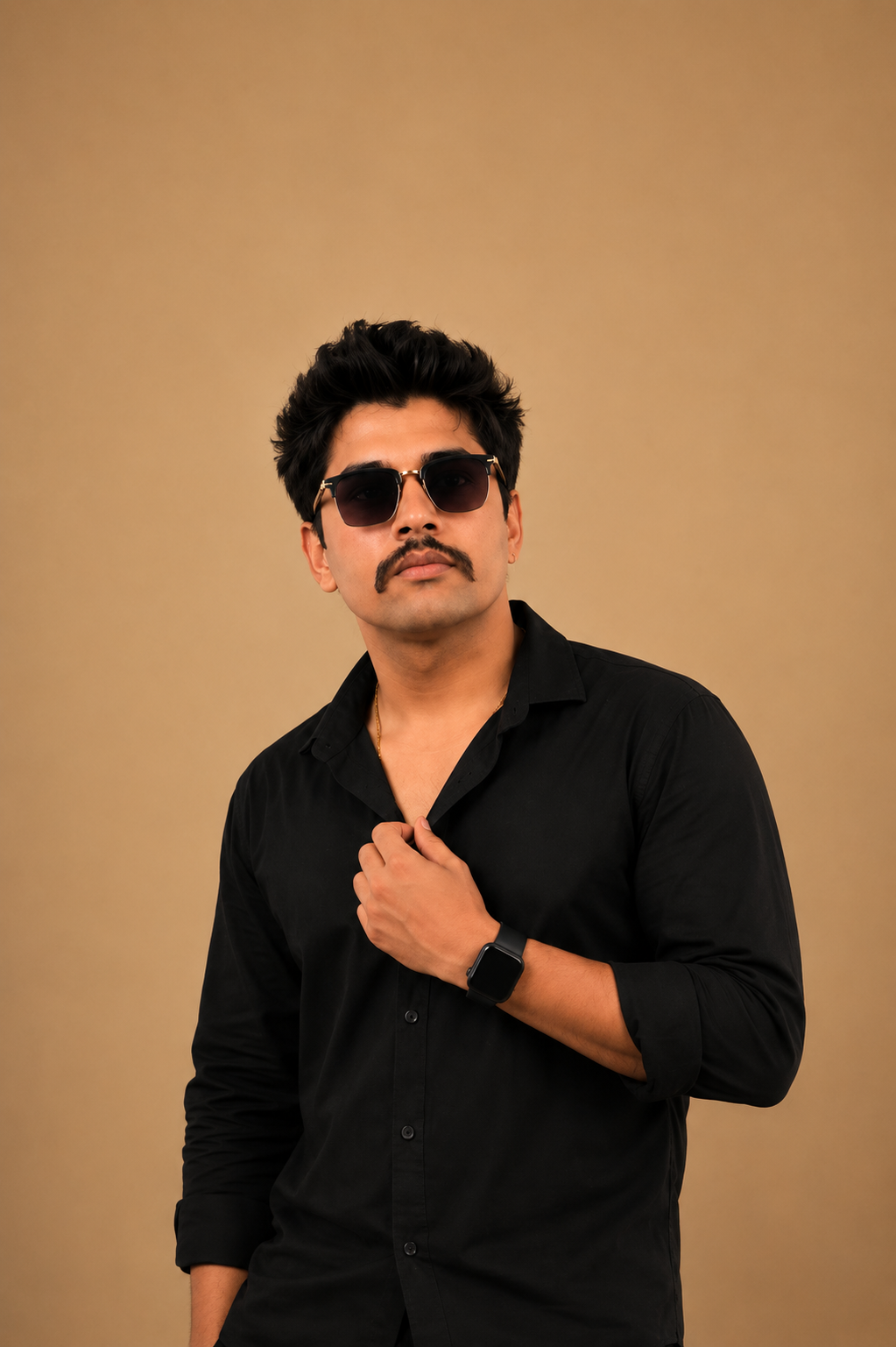 Black Premium Casual Shirt for Men